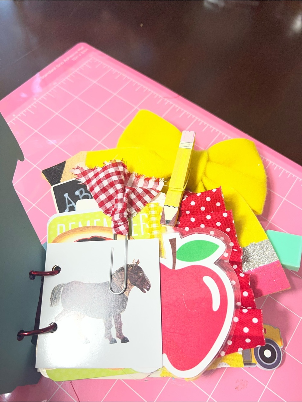Mini School Days Journal with mini Composition notebook set - Picture 3 of 9